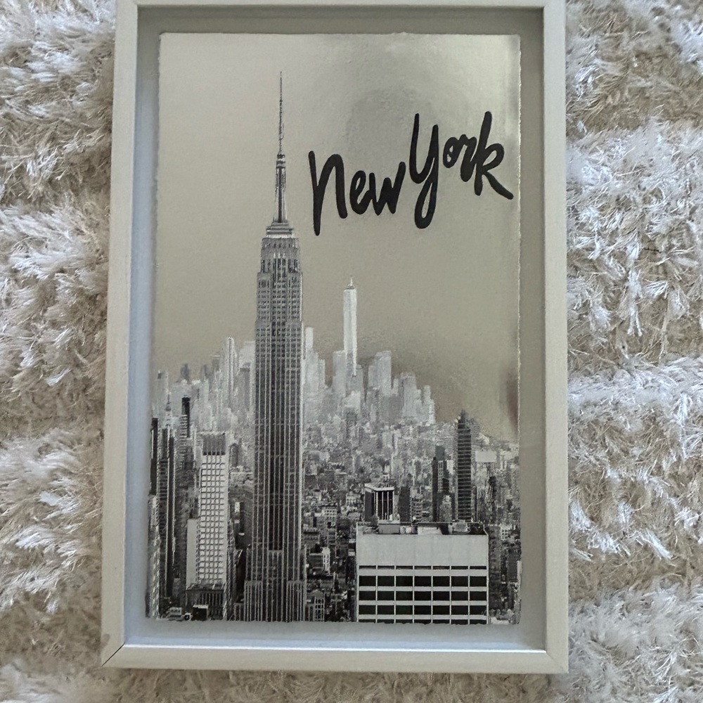 holographic new york painting